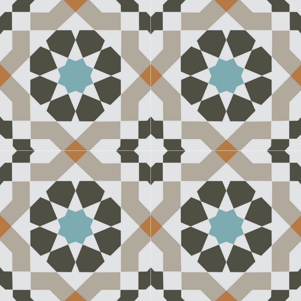 Harmony Moroccan TI009327 MOROCCAN 2012 CAFFE(300X300) Matt Designer Tiles