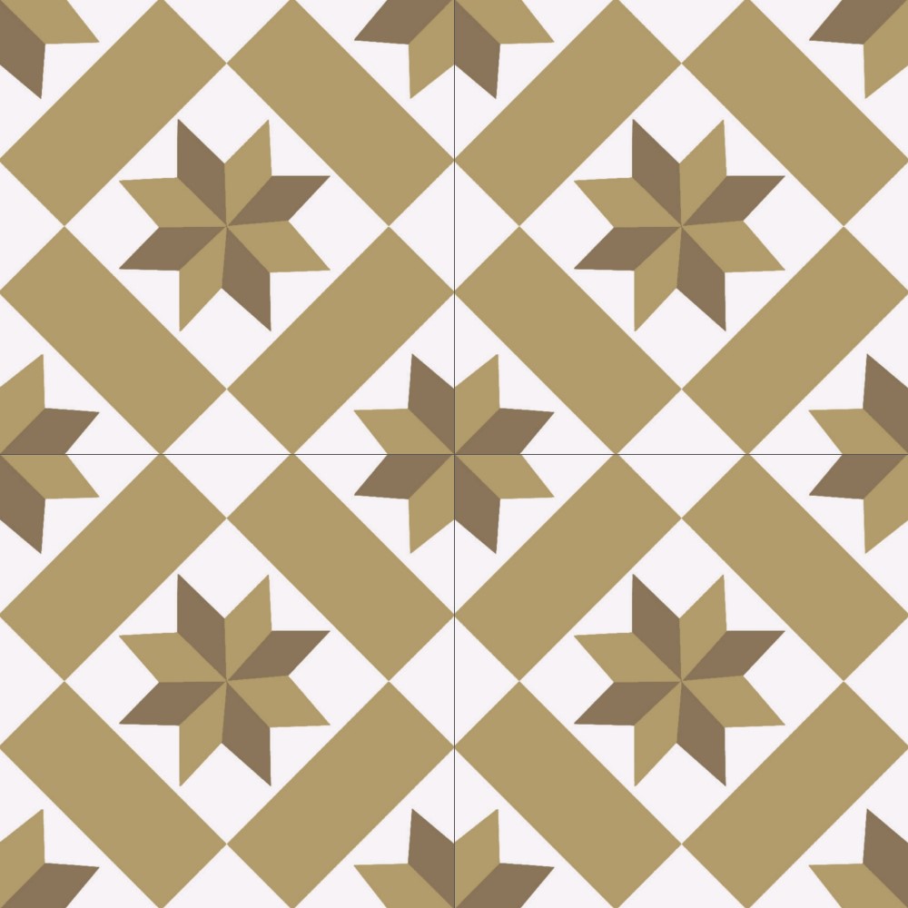 Harmony Moroccan TI009314 MOROCCAN 1011 OCHRE(300x300) Matt Designer Tiles