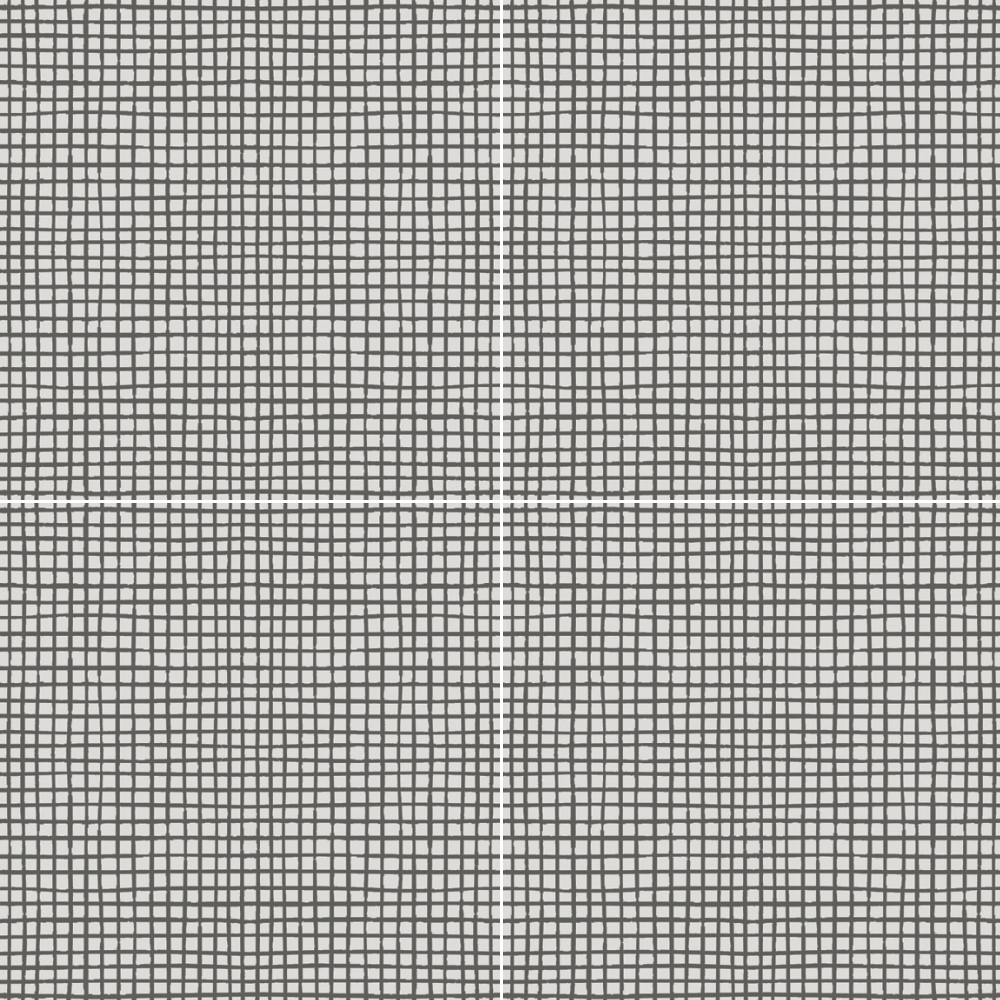 Harmony Quad TGH194 GRID MIST (300 x 300) Matt Wall and Floor Tiles