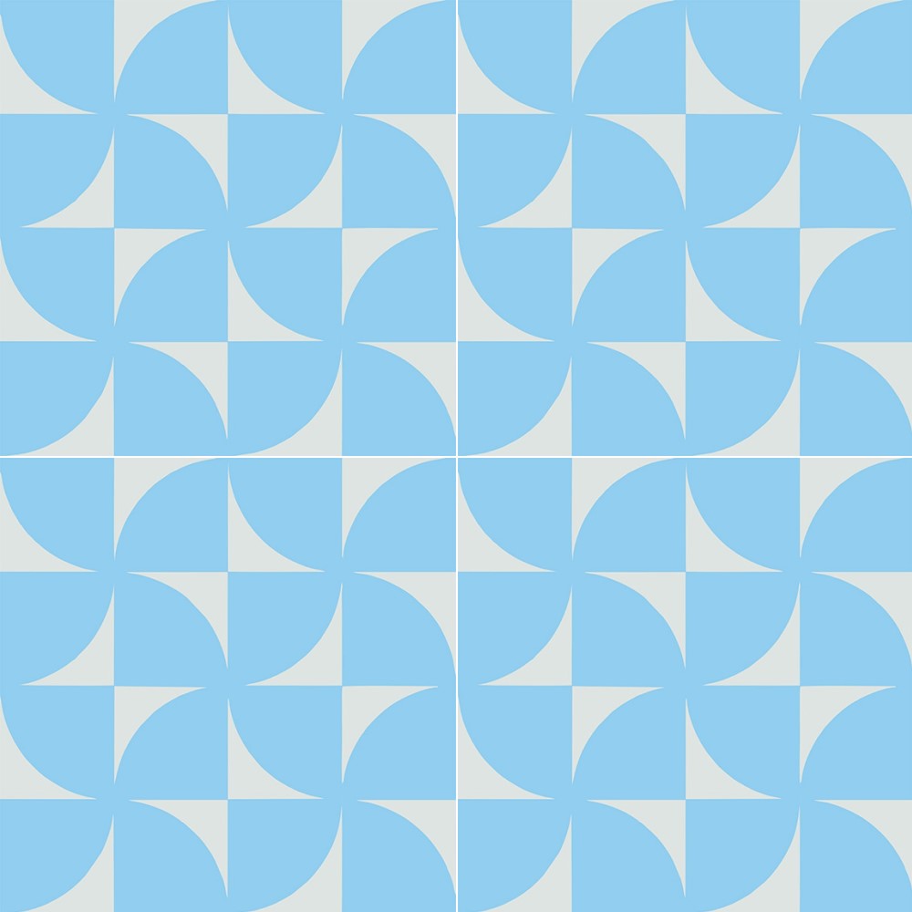 Harmony TGH370 VERVE 1021 BLUE (300 x 300) Matt Designer Tiles
