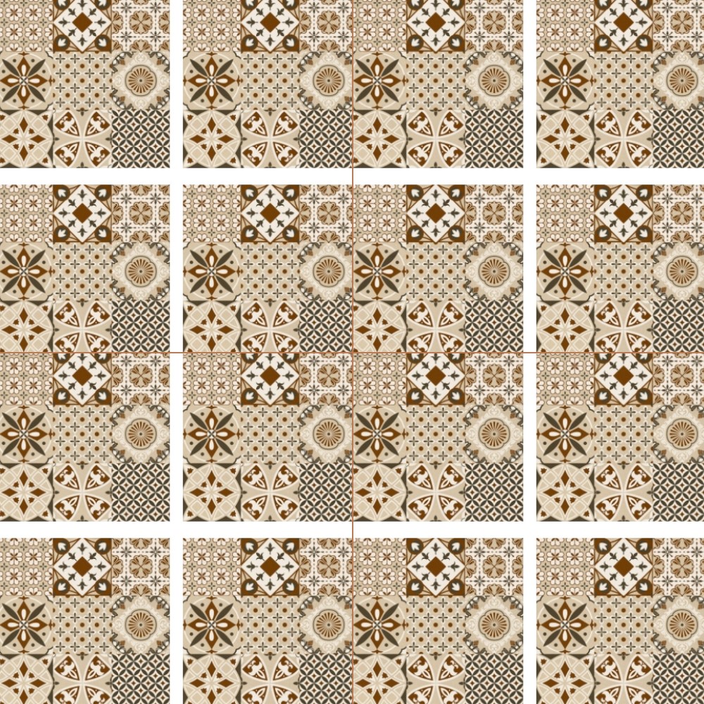M GVT Indian Series Moroccan MC-619  T01338 (300 x 300) Matt Designer Tiles