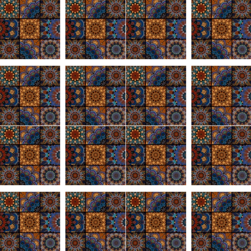 M GVT Indian Series Moroccan MC-220 T01346 (300 x 300) Sugar Designer Tiles