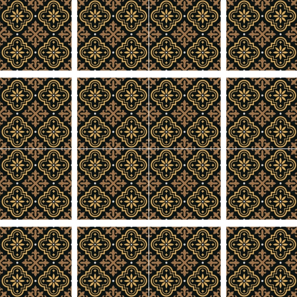 M GVT Indian Series Moroccan MC-221 T01347 (300 x 300) Sugar Designer Tiles