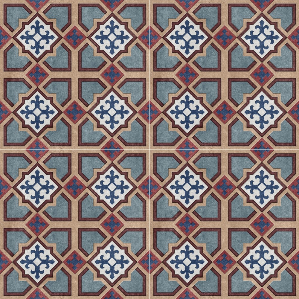 Granitogres MORROCAN - 18069-FL (300 x 300) Matt Designer Tiles