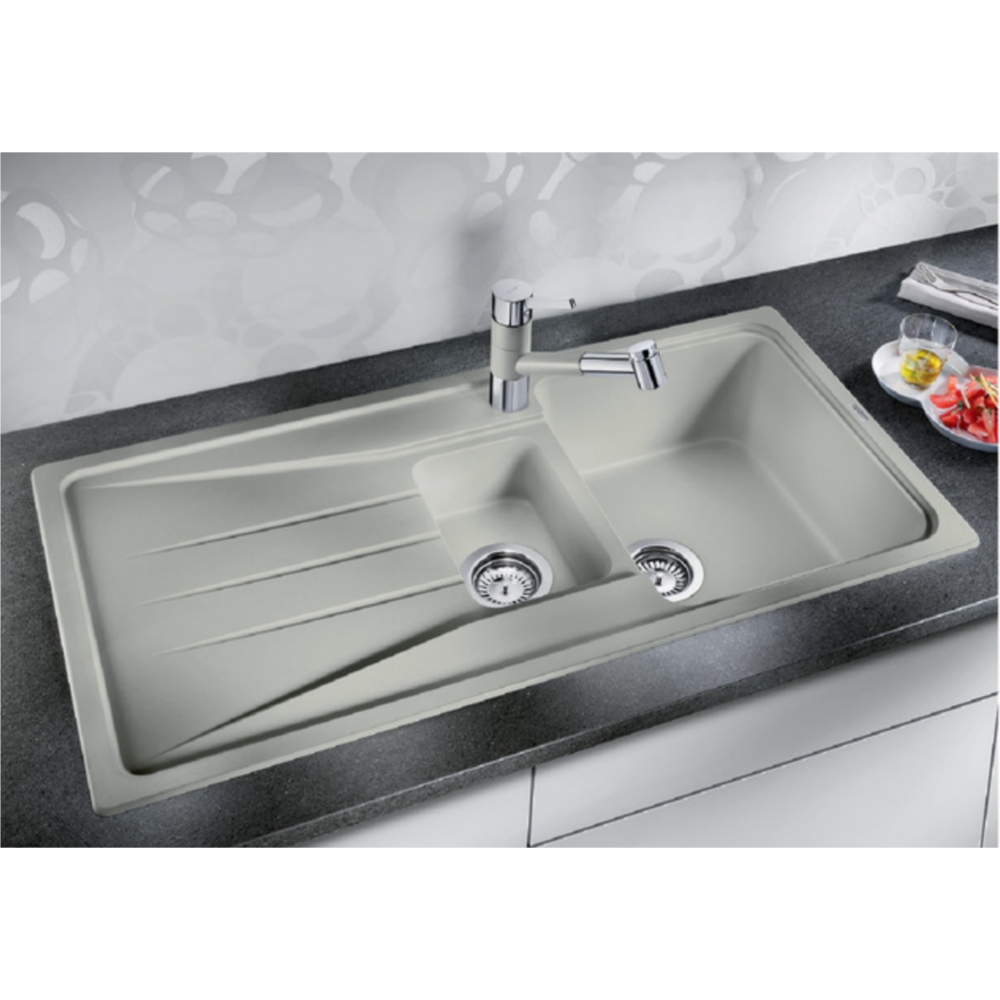 Blanco SONA 6S Double Bowl Sink With Drain Board6  - 56770510