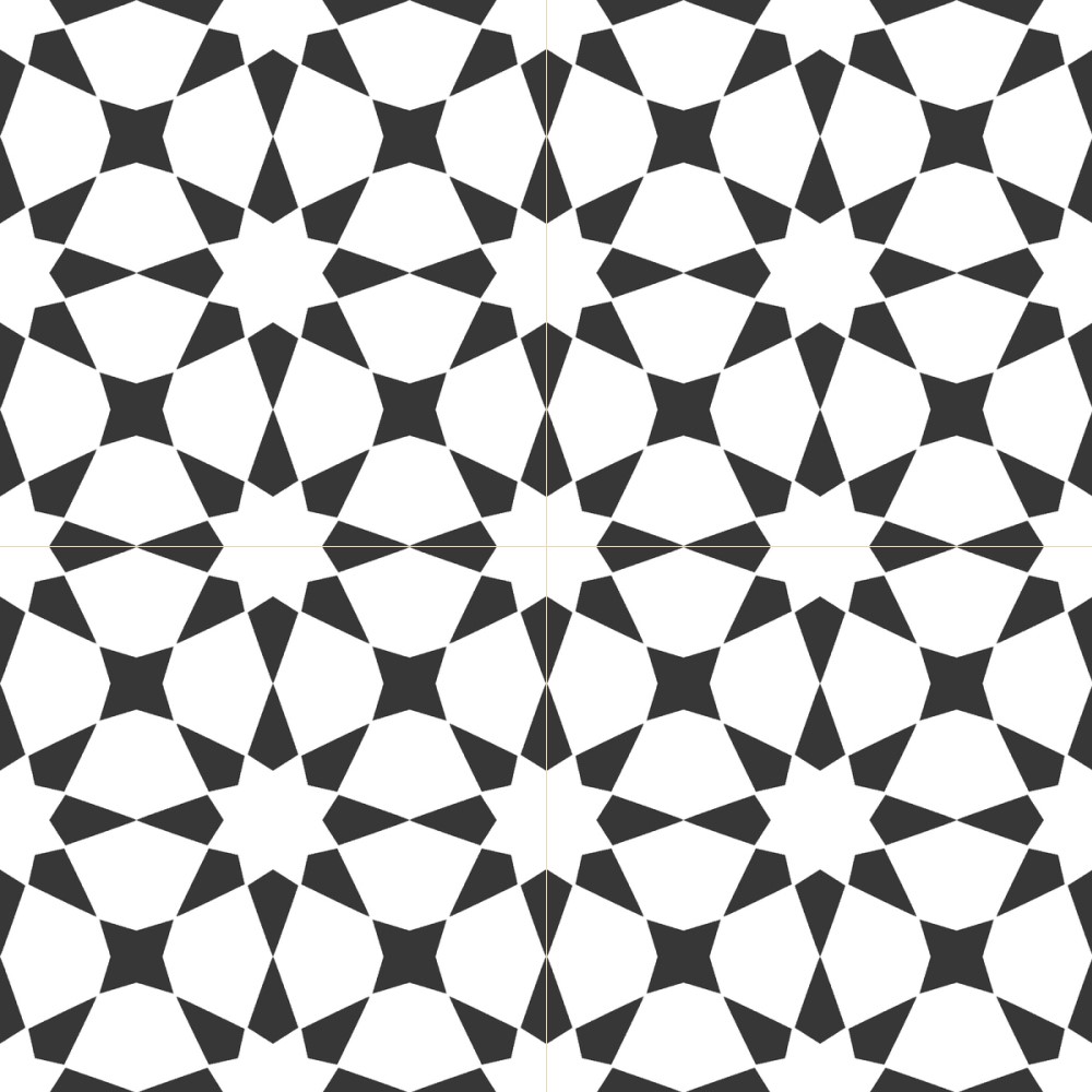 Granitogres MORROCAN - BW-02-FL (300 x 300) Matt Designer Tiles