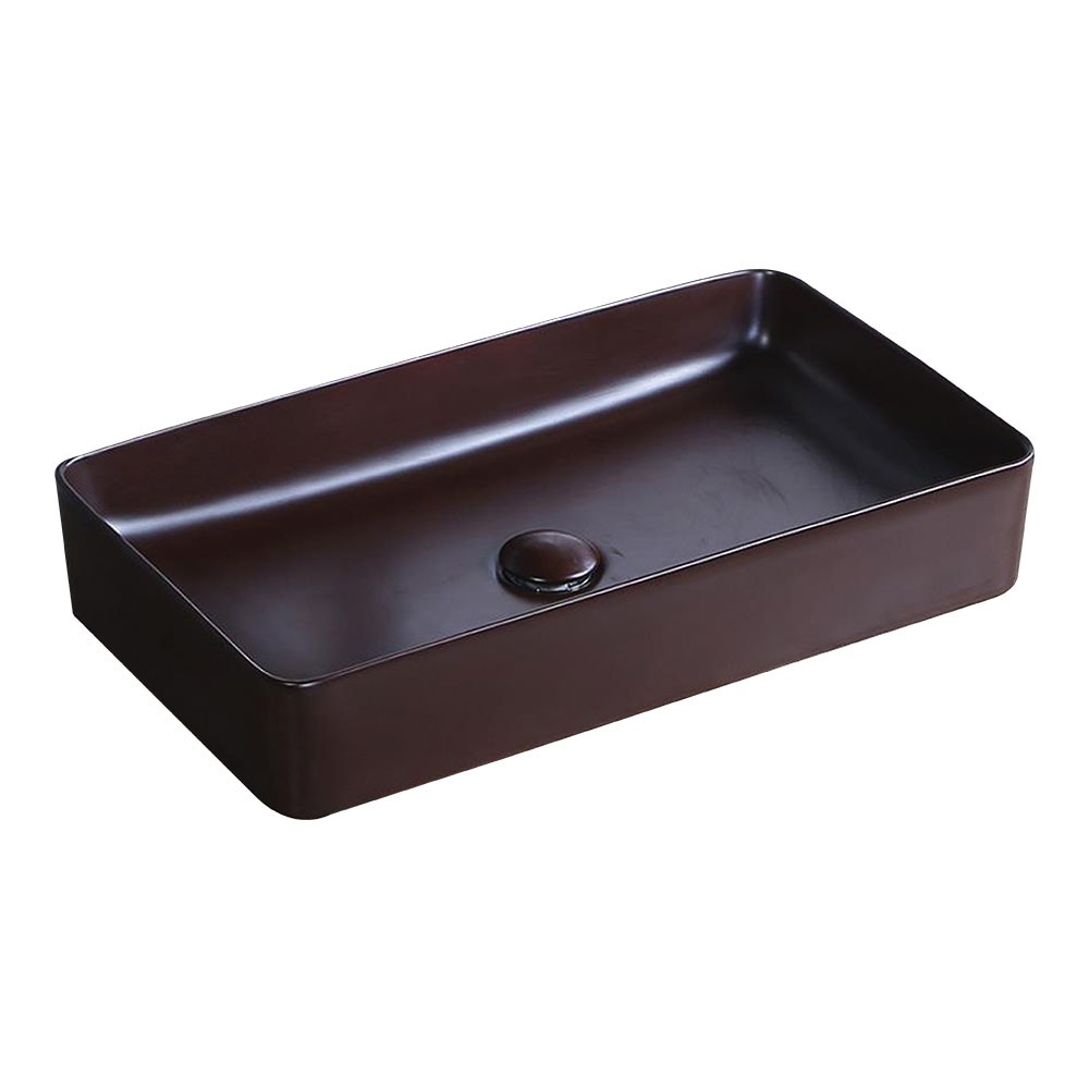 Aurum CORAL KA0489 Matte Chocolate Brown Counter Top Wash Basin