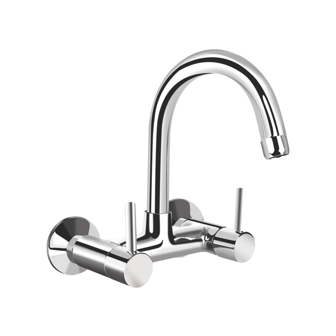 Kerovit Nucleus KB111024 Sink Mixer With Swivel Spout and Flange