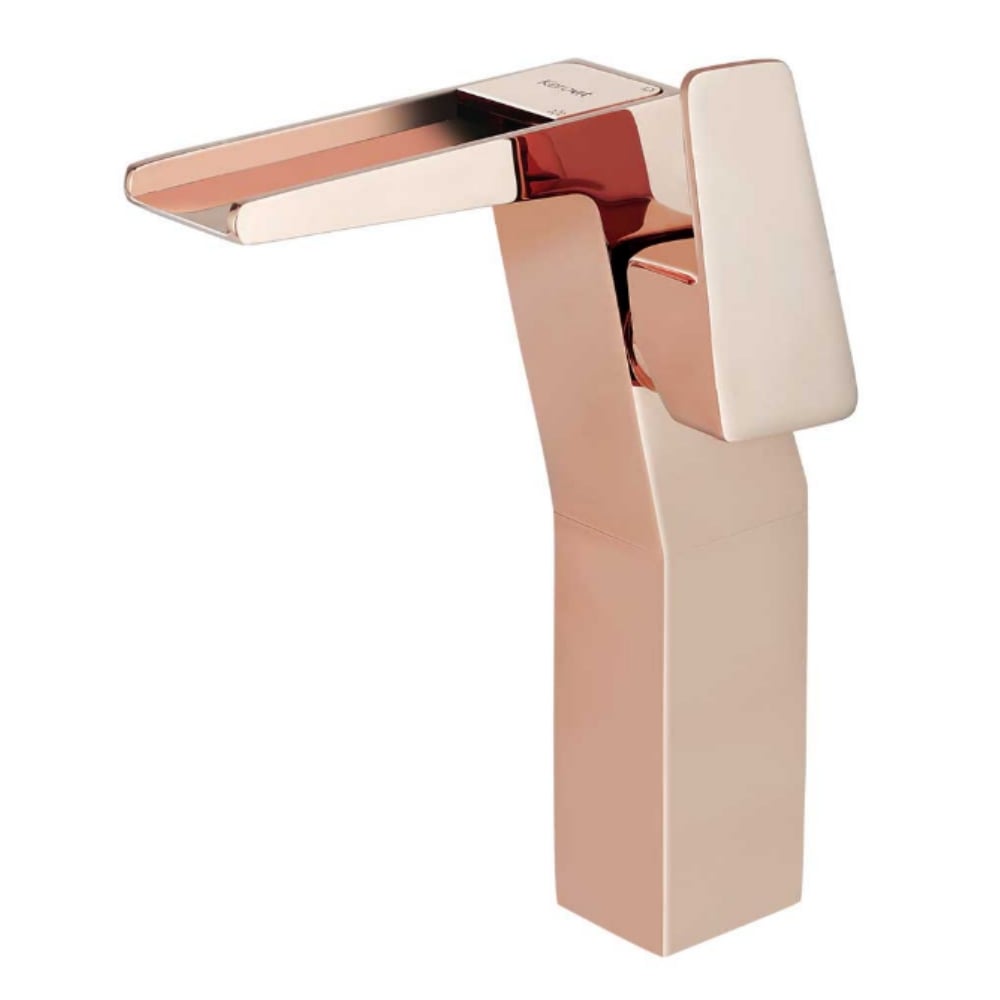 AURUM AENON KB2611011-ND-RG SINGLE LEVER TALL BASIN MIXER WITHOUT POP-UP