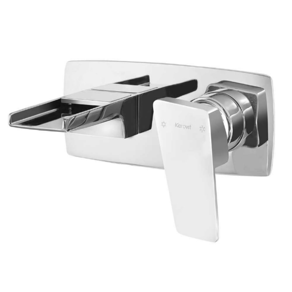 AURUM AENON KB2611023-CP CONCEALED WALL MOUNTED SINGLE LEVER BASIN MIXER TRIMS (COMPATIBLE WITH KB2611022-CP)