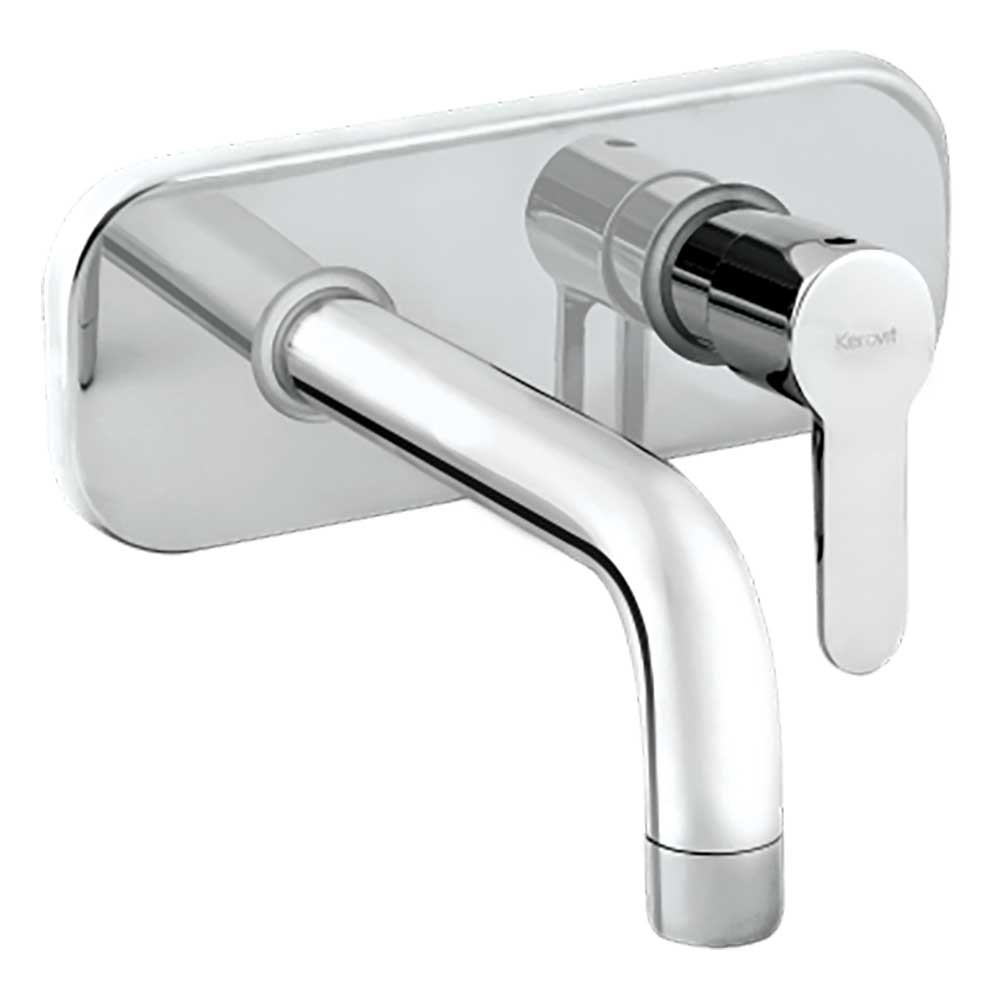 KEROVIT CURVE PLUS KB2711042 Concealed Wall Mounted Basin Tap Trims - Cold Only