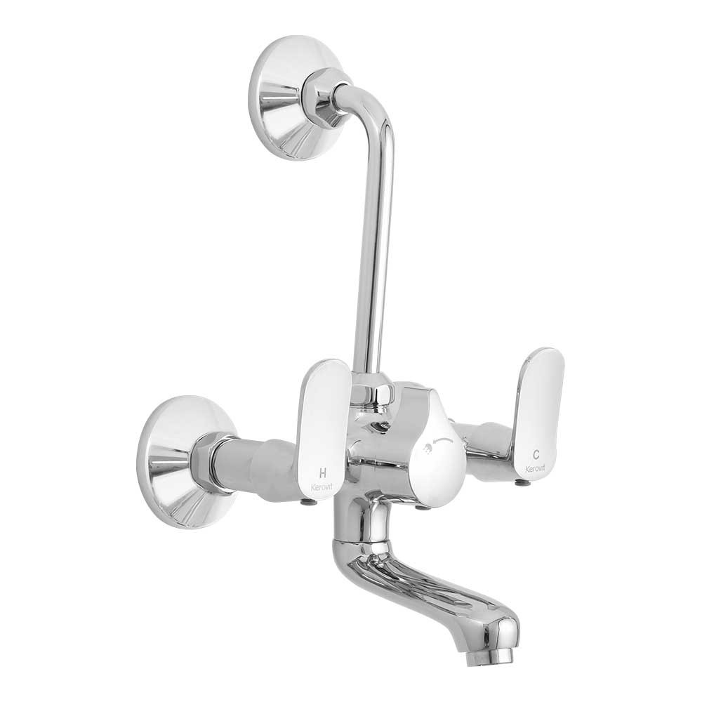 KEROVIT URBANE KB3111019 Wall Mixer 2 in 1 with Flanges
