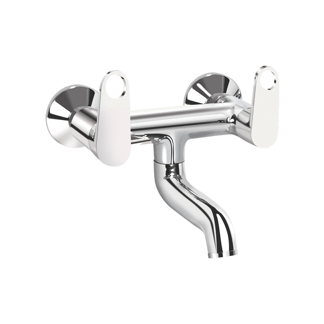 Kerovit Hydrus Plus KB511021 Non Telephonic Shower Wall Mixer With Flange