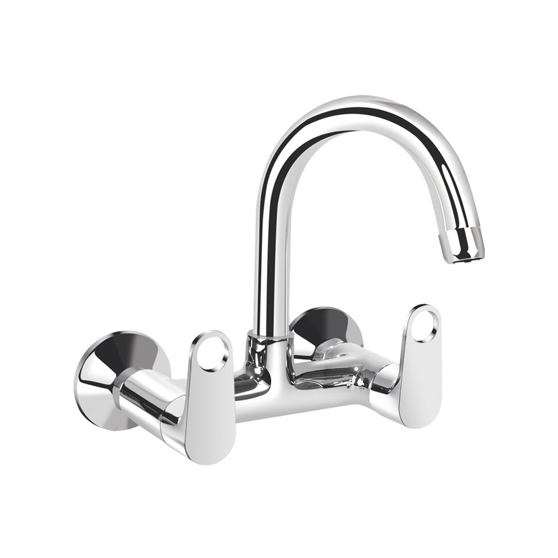Kerovit Hydrus Plus KB511024 Sink Mixer With Swivel Spout and Flange