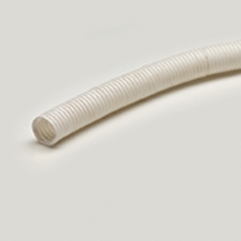 Ast   Con Pipes Corrugated(White)25mm