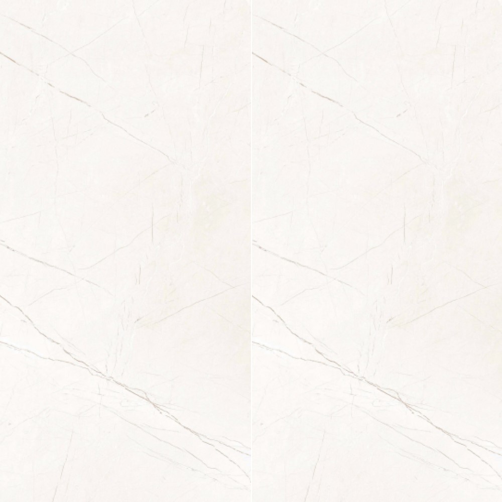 M GVT Indian Series Belgium Bianco T01373 (600 x 1200) Glossy Polished Glazed Vitrified Tiles