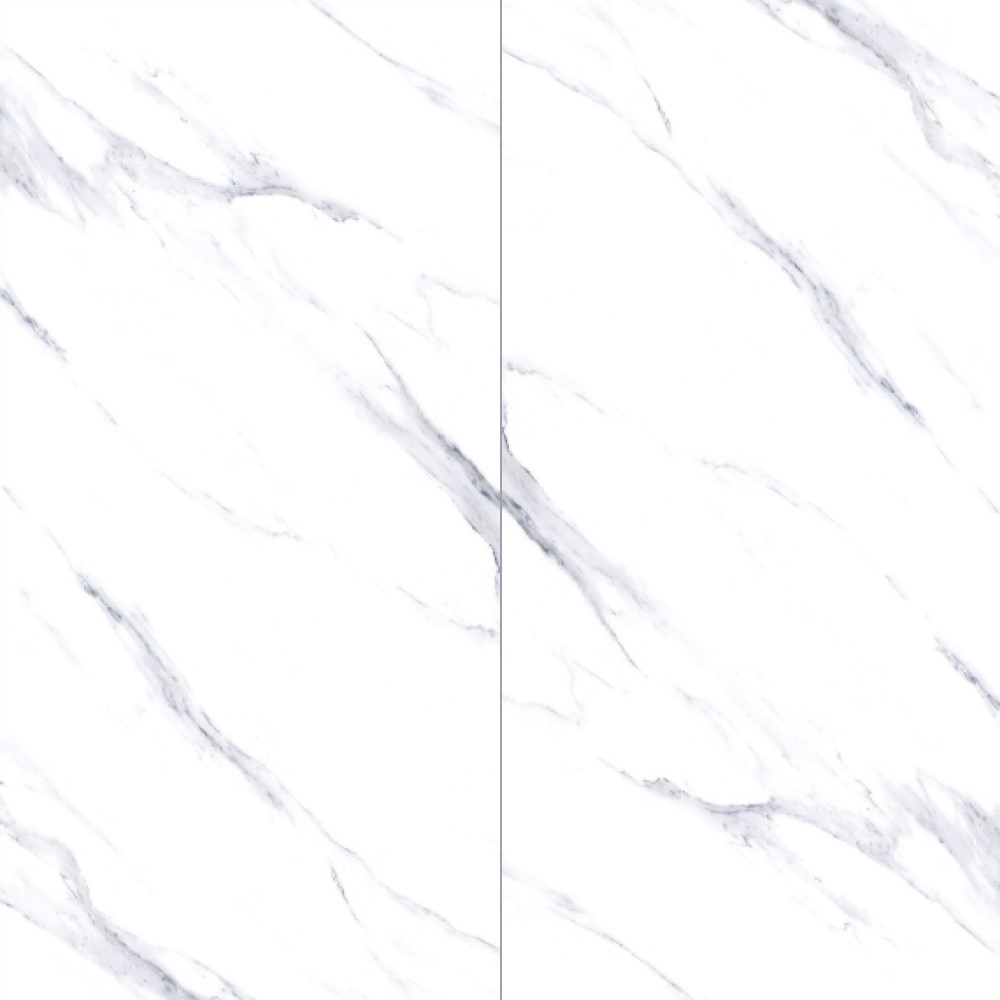 M GVT Indian Series Statuario Prizma T01498 (600 x 1200) Glossy Polished Glazed Vitrified Tiles