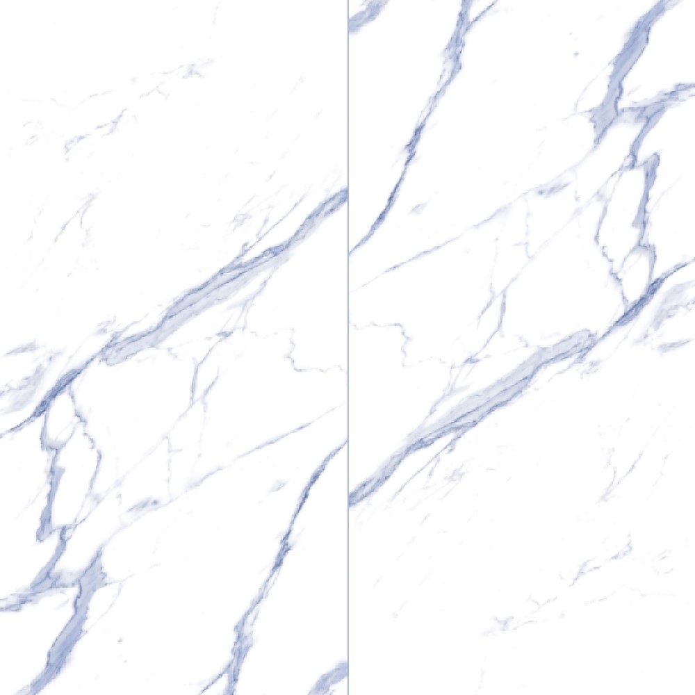 M GVT Indian Series Versace White  T01499 (600 x 1200) Glossy Polished Glazed Vitrified Tiles