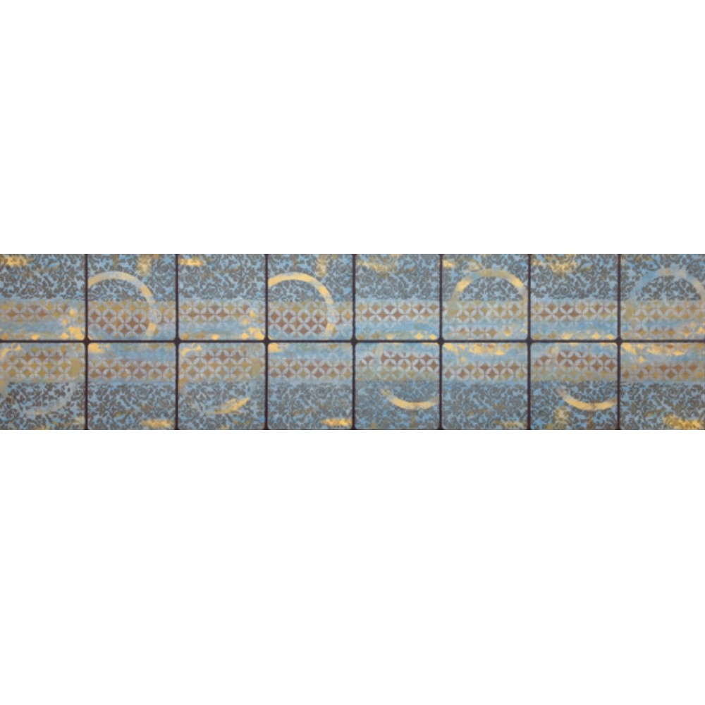 Harmony Artwork TGH065 PRINT ART NERO (1200 x 300) Matt Wall Tiles