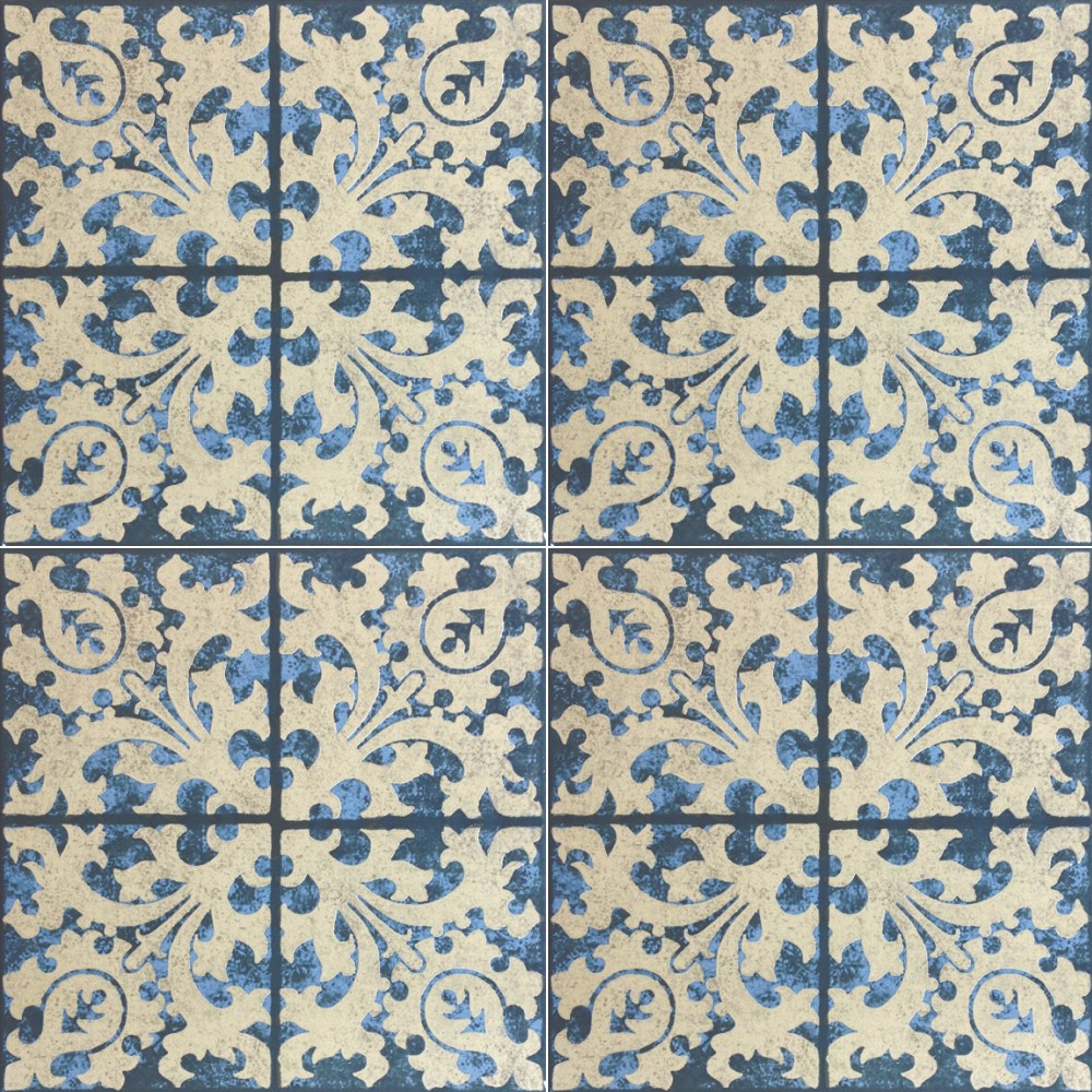 Harmony Moroccan TGH093 MOROCCAN 2009 AZUL (300 x 300) Matt Floor Tiles