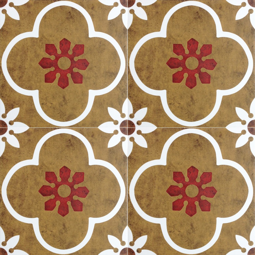 Harmony Moroccan TGH098 MOROCCAN 2013 OCRE (300 x 300) Matt Floor Tiles