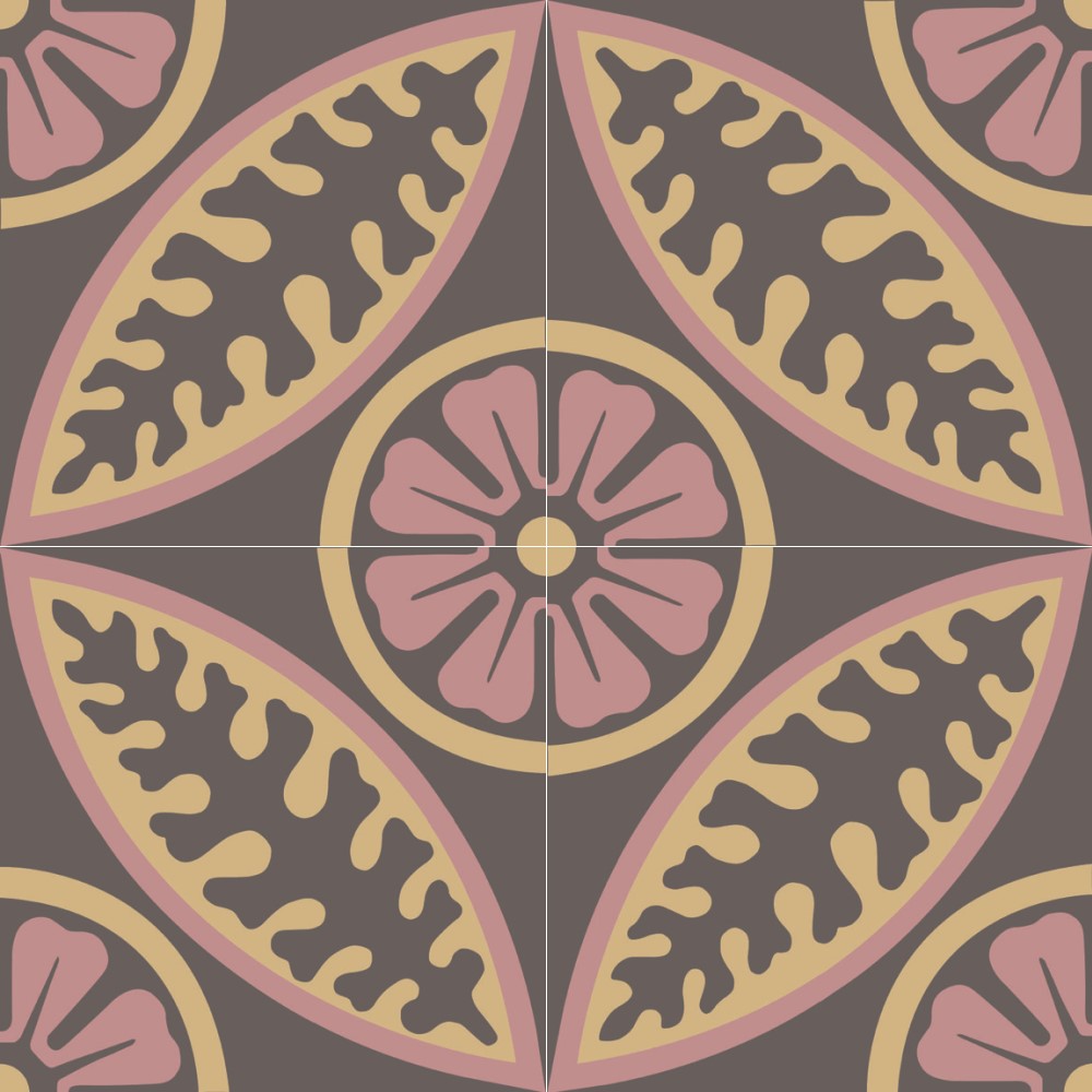 Harmony Moroccan TGH115 MOROCCAN 1009 MOKA (300 x 300) Matt Floor Tiles