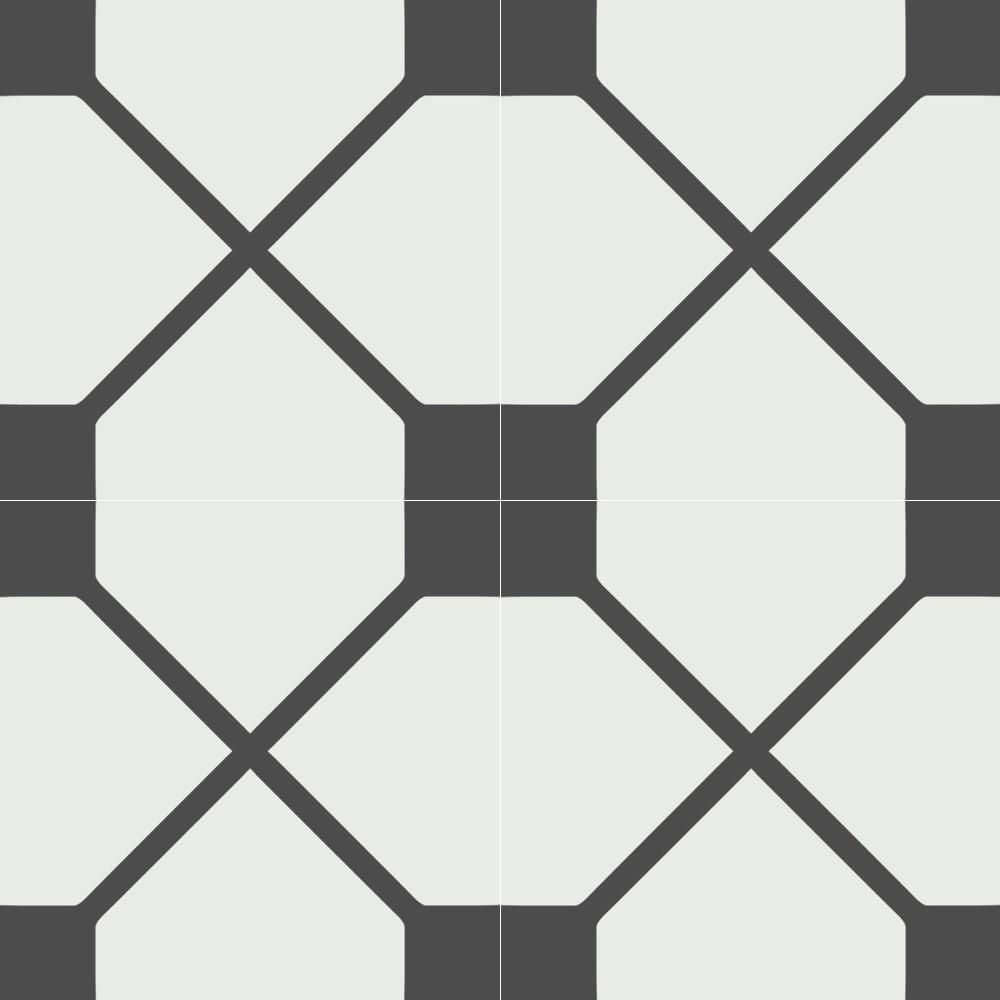 Harmony Quad TGH187 CROSS MIST (300 x 300) Matt Wall and Floor Tiles