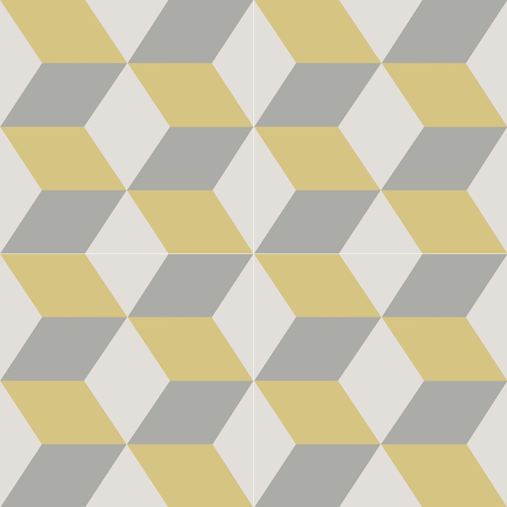 Harmony Quad TGH192 CUBE GIALLO (300 x 300) Matt Wall and Floor Tiles