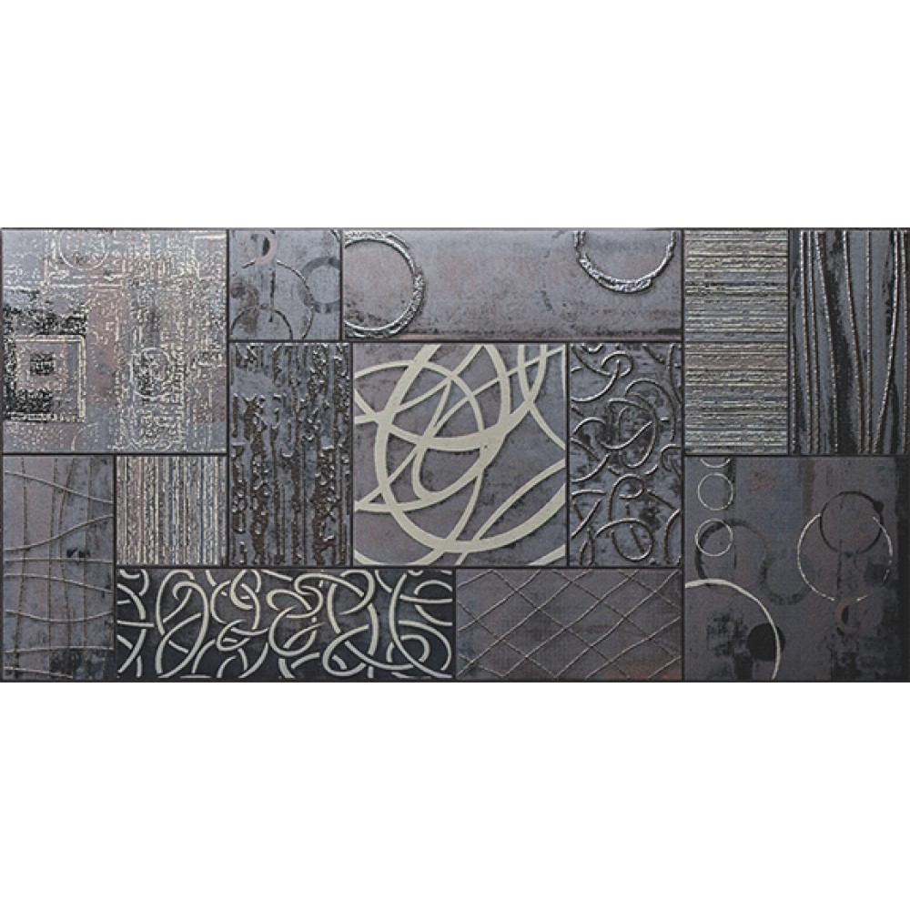 Harmony CONCRETA TGH218 HWA ODYSSEY NERO (600 x 300) Matt Designer Tiles