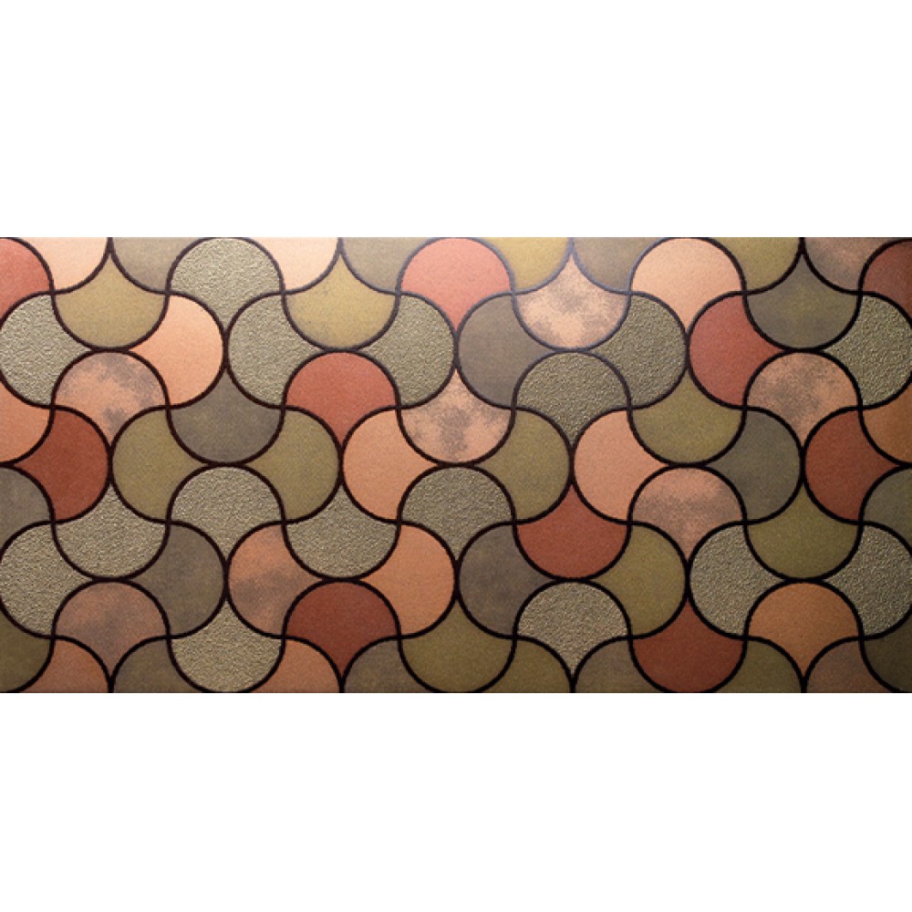 Harmony MATERIAE TGH237 HWA SCALES RUST (600 x 300) Matt Designer Tiles
