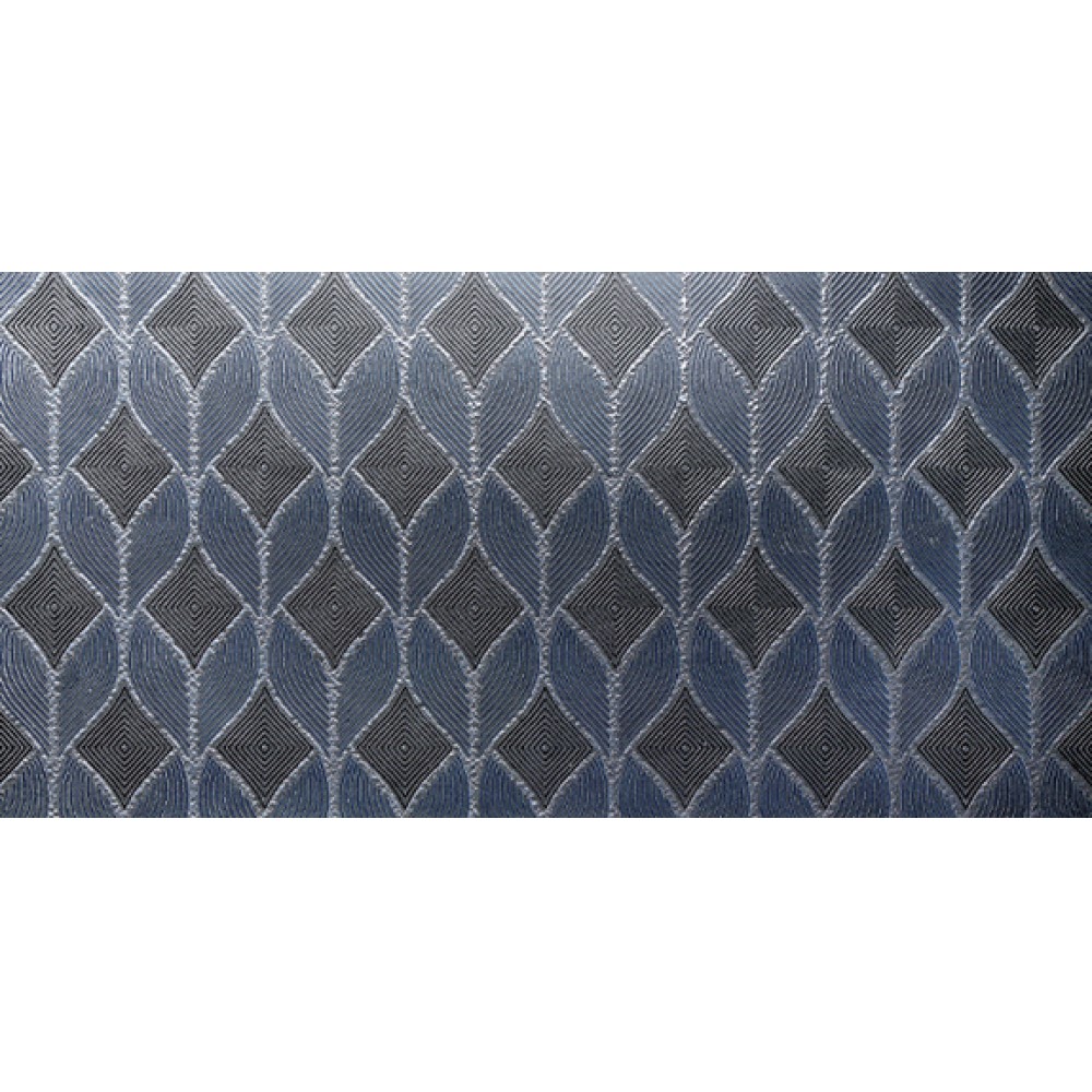 Harmony MATERIAE TGH239 HWA FLORETS FLINT (600 x 300) Matt Designer Tiles