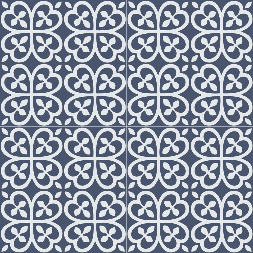 Harmony TGH355 VERVE 1016 GERGAM BLUE (300 x 300) Matt Designer Tiles