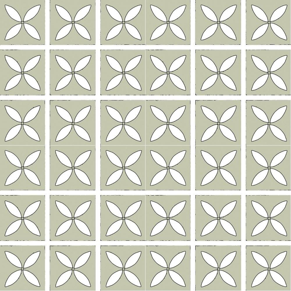 Harmony CRAFT 1004 LIME TI010153 (300X300) Matt Designer Tiles